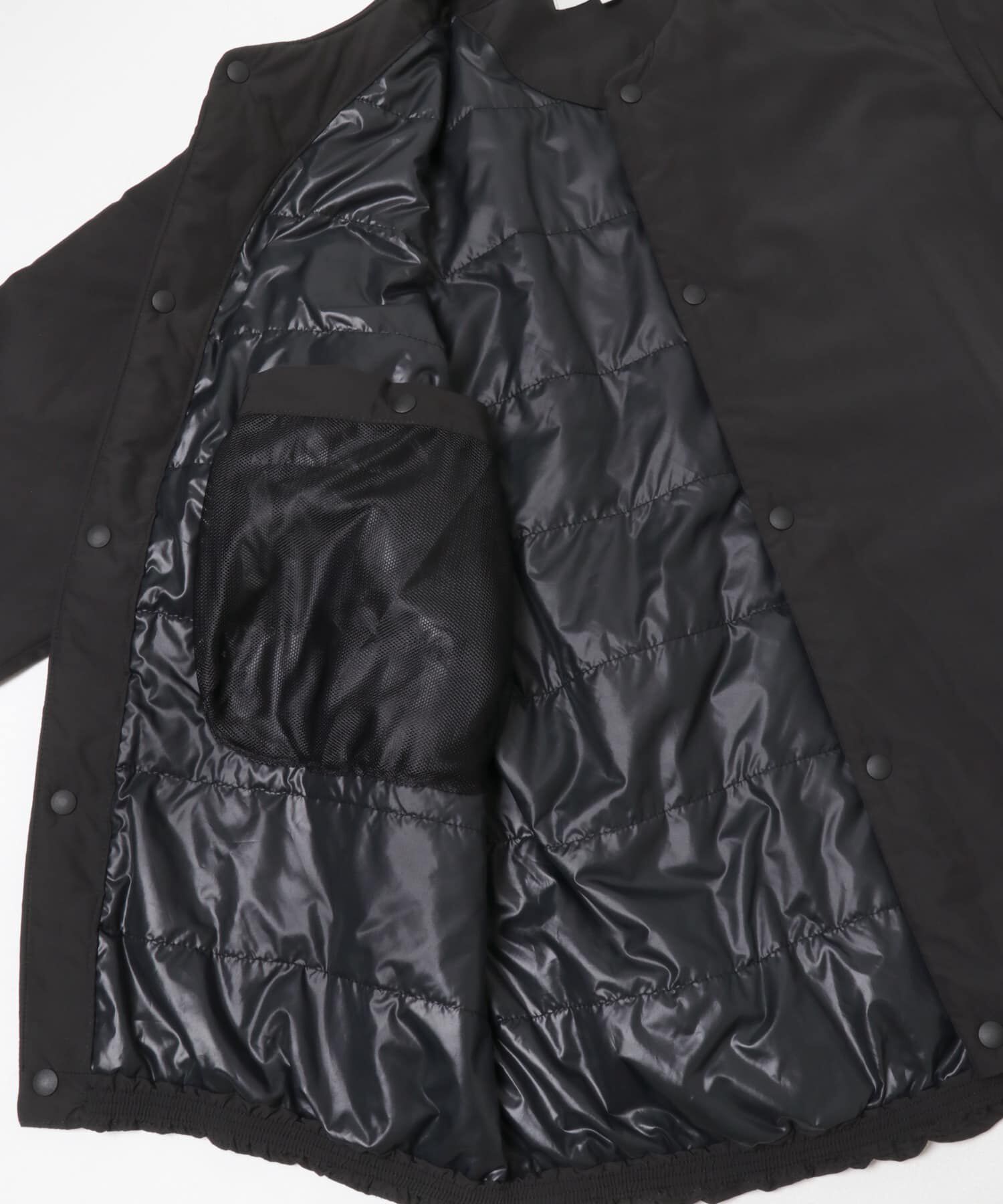 URBAN RESEARCH ROSSO「『XLサイズあり』NOUVELLE中綿ノーカラーブルゾン」|ブルゾン・スタジャン|