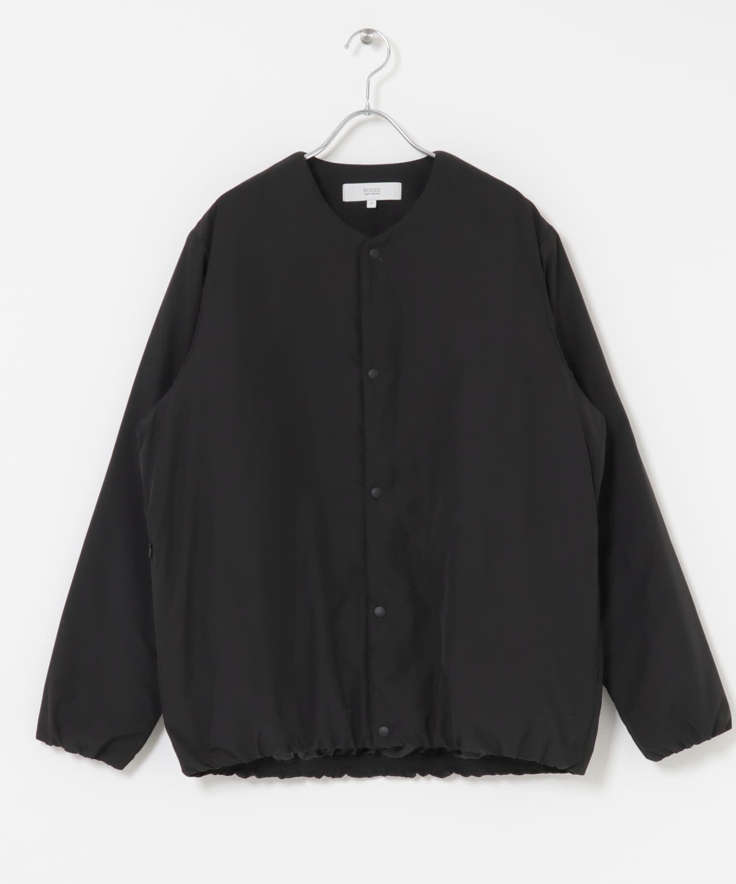 URBAN RESEARCH ROSSO「『XLサイズあり』NOUVELLE中綿ノーカラーブルゾン」|ブルゾン・スタジャン|