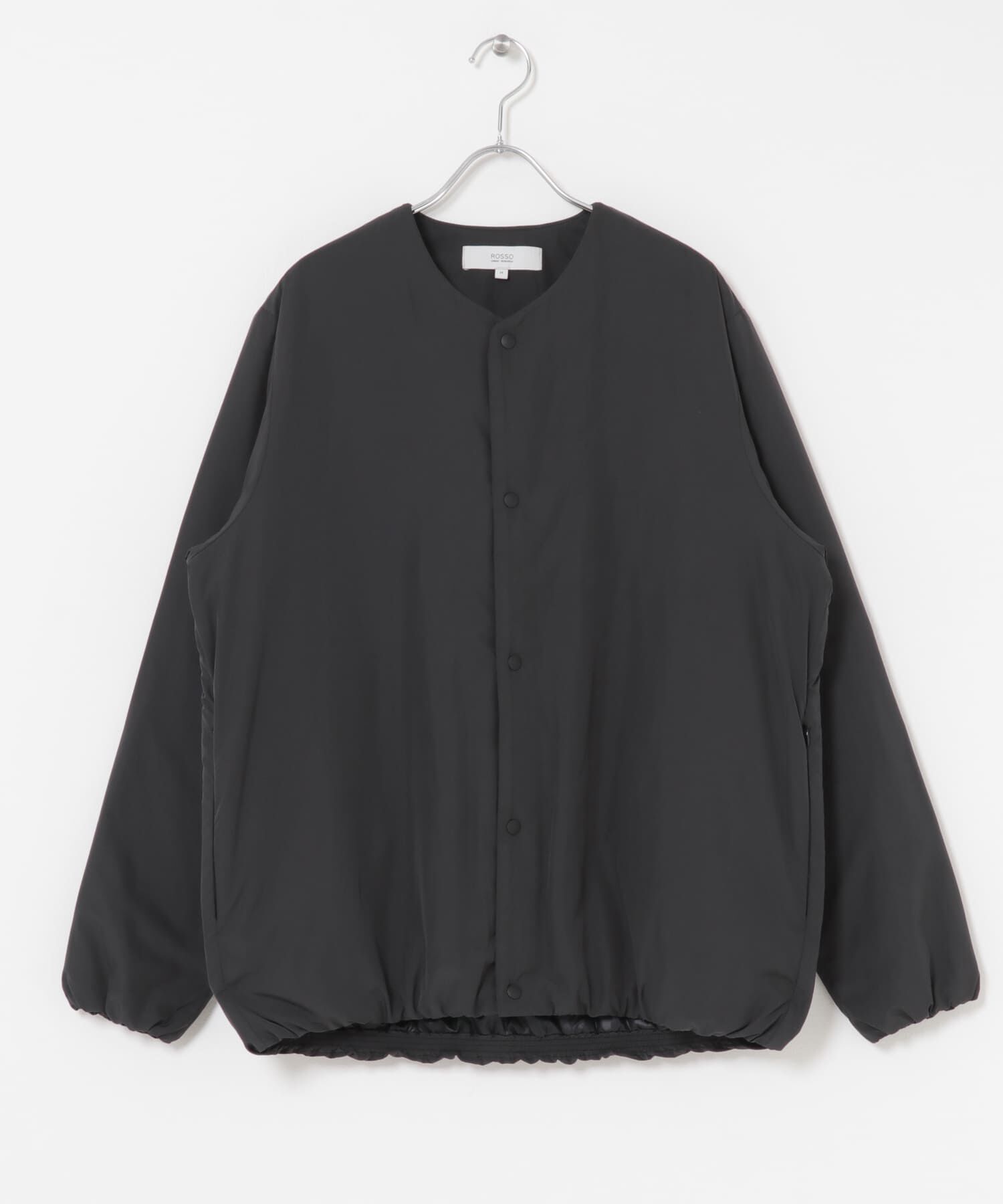 URBAN RESEARCH ROSSO「『XLサイズあり』NOUVELLE中綿ノーカラーブルゾン」|ブルゾン・スタジャン|