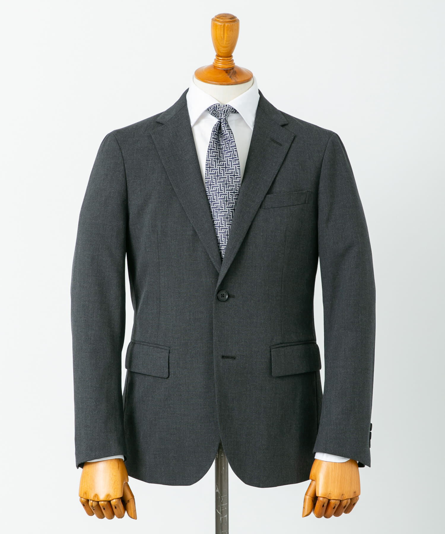 URBAN RESEARCH DOORS「LIFE STYLE TAILOR　ウールライクコンフォータブルスマートジャケット」|その他|グレー