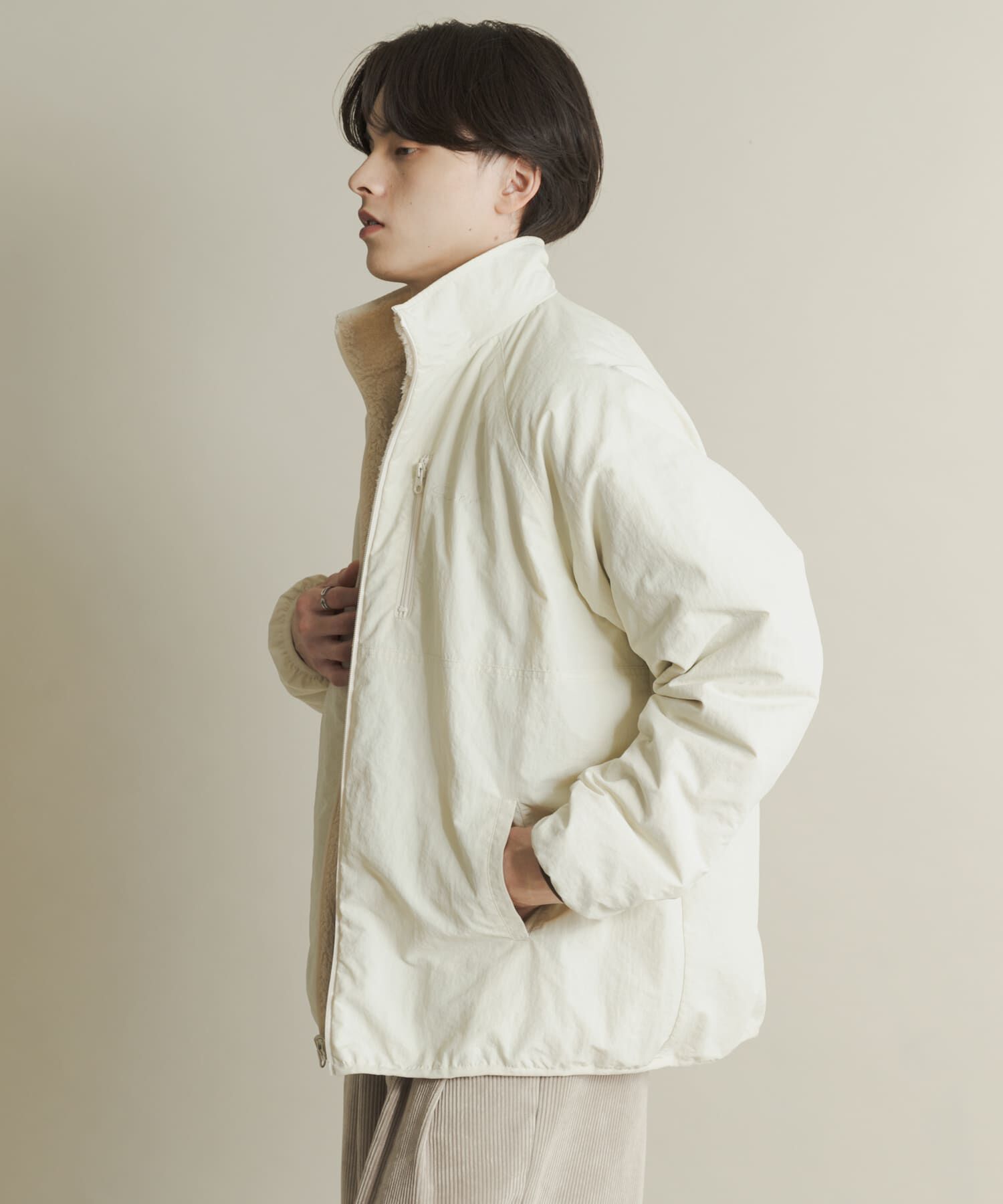 SENSE OF PLACE by URBAN RESEARCH「『ユニセックス』ユーティリティ2WAYブルゾン」|ブルゾン・スタジャン|