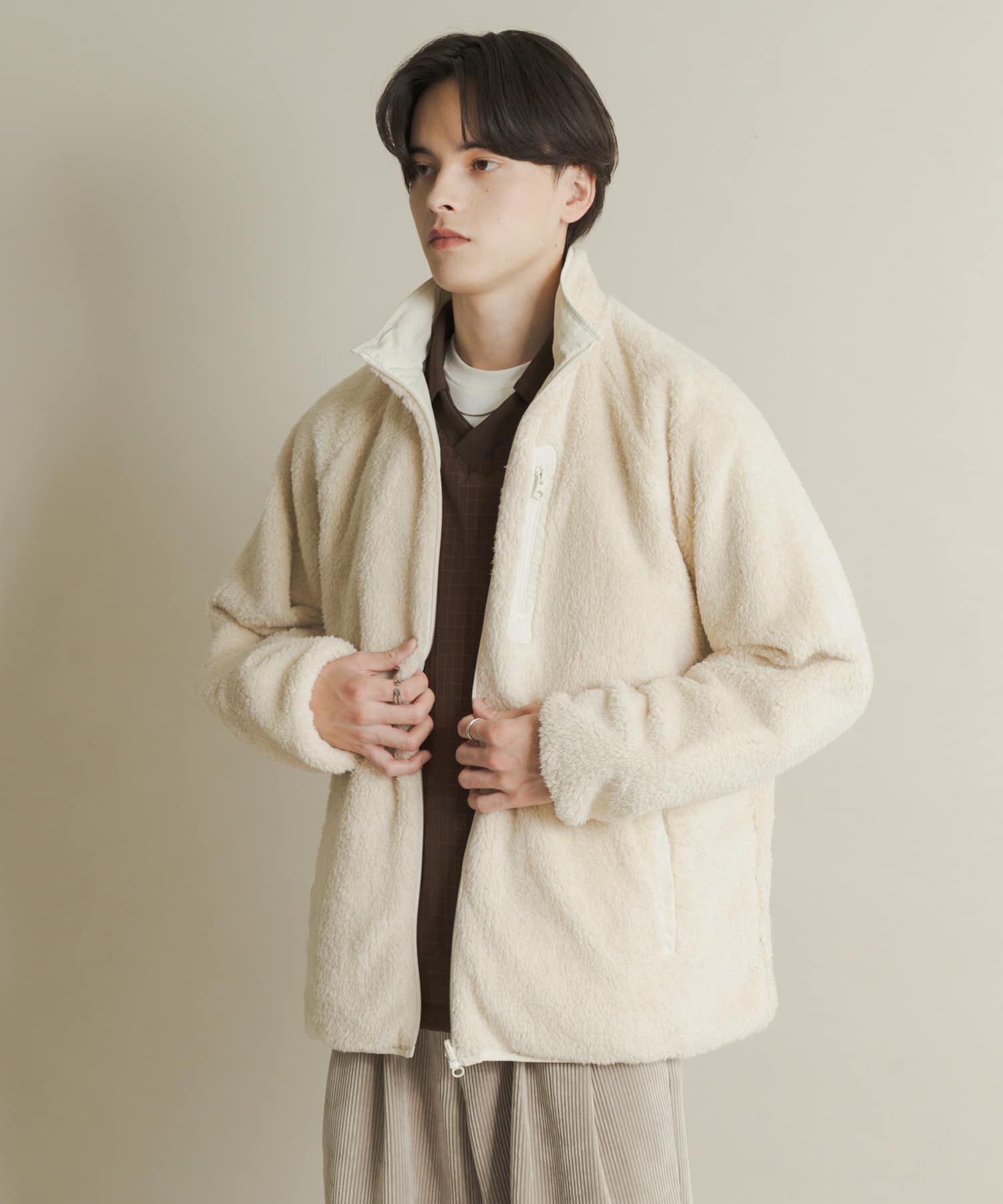 SENSE OF PLACE by URBAN RESEARCH「『ユニセックス』ユーティリティ2WAYブルゾン」|ブルゾン・スタジャン|