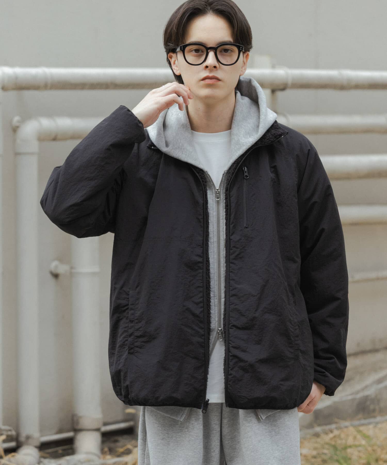 SENSE OF PLACE by URBAN RESEARCH「『ユニセックス』ユーティリティ2WAYブルゾン」|ブルゾン・スタジャン|