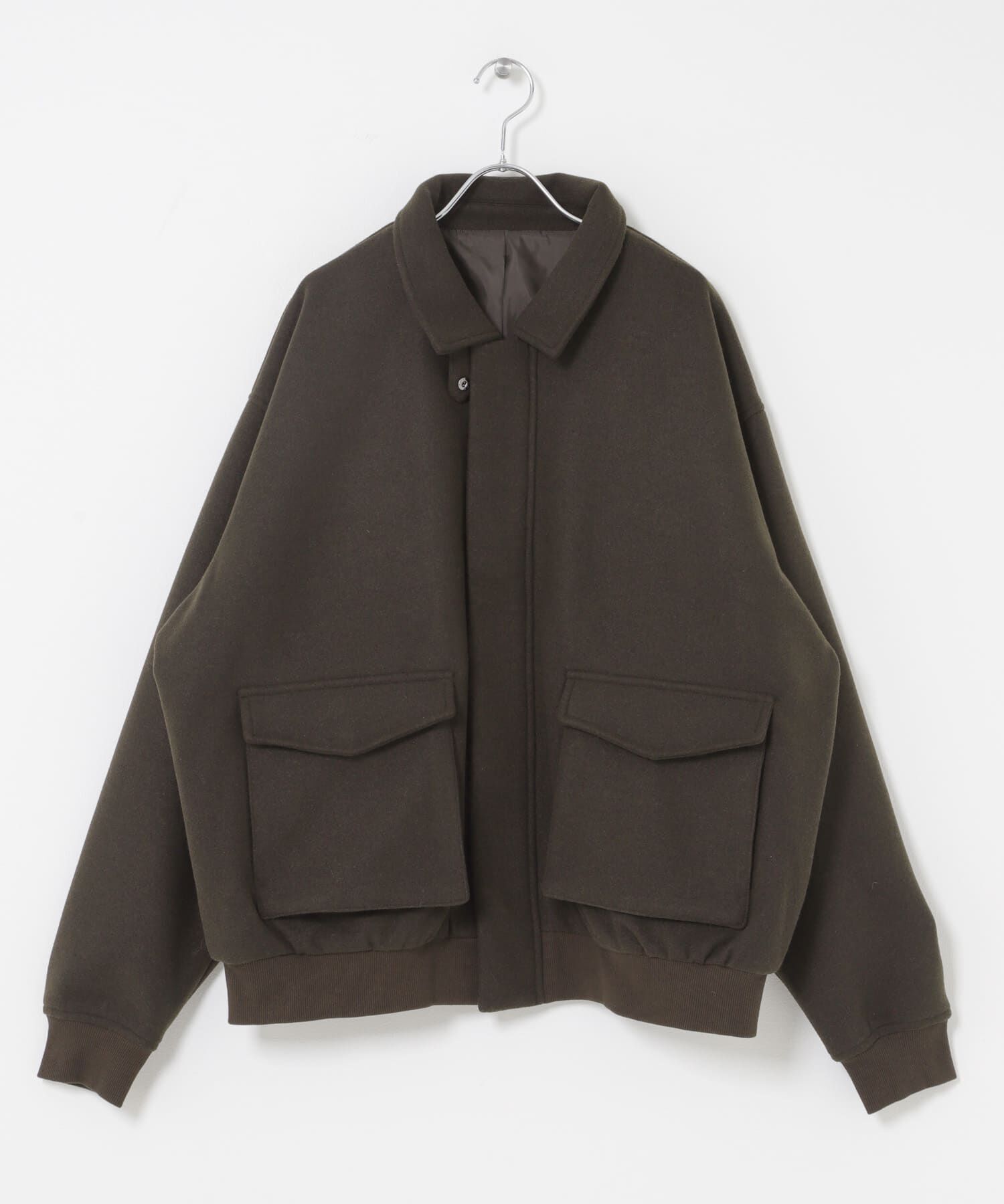 SENSE OF PLACE by URBAN RESEARCH「『UR TECH』カットメルトンブルゾン」|ブルゾン・スタジャン|