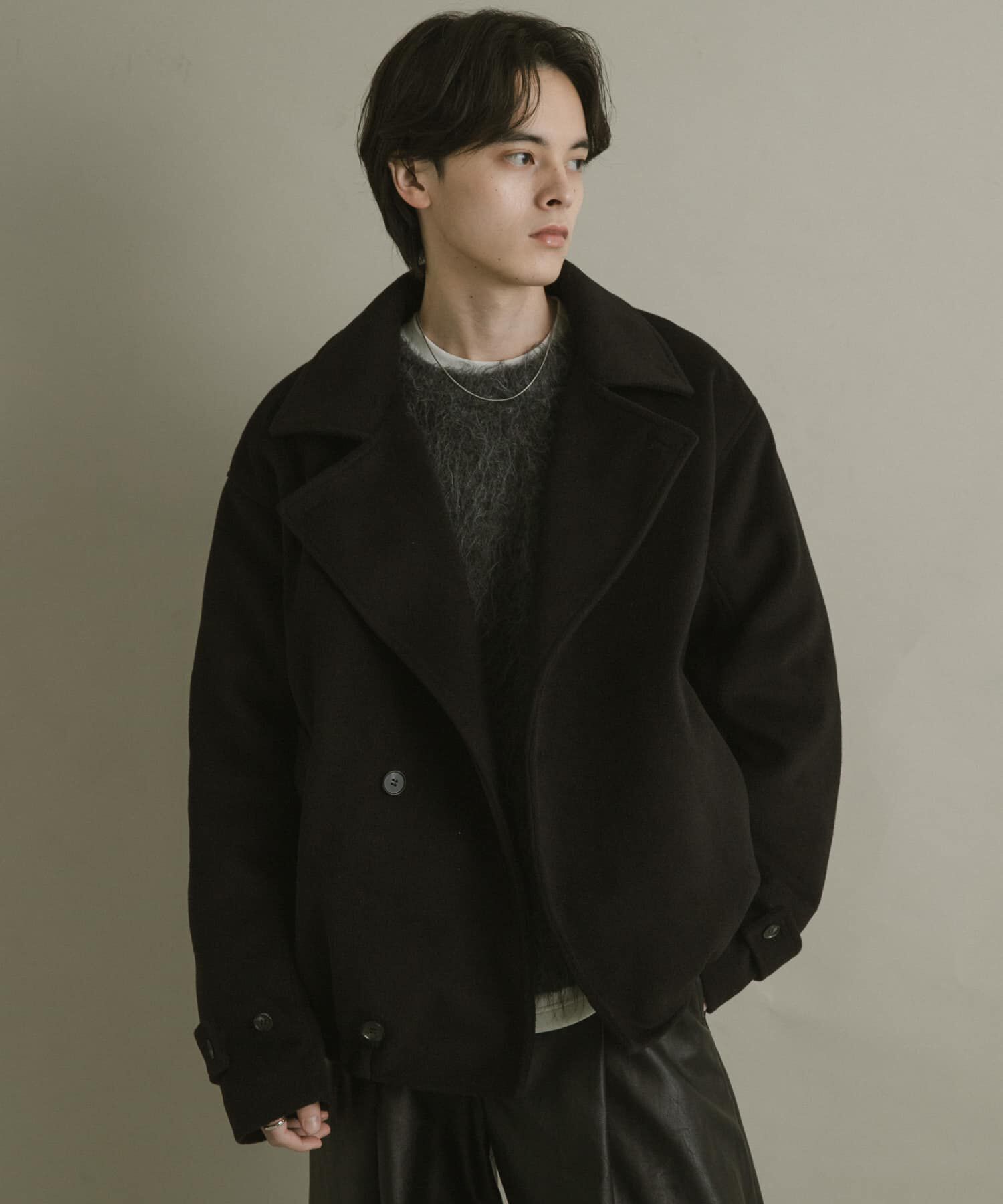 SENSE OF PLACE by URBAN RESEARCH「シャギーダブルスタンドブルゾン」|ブルゾン・スタジャン|