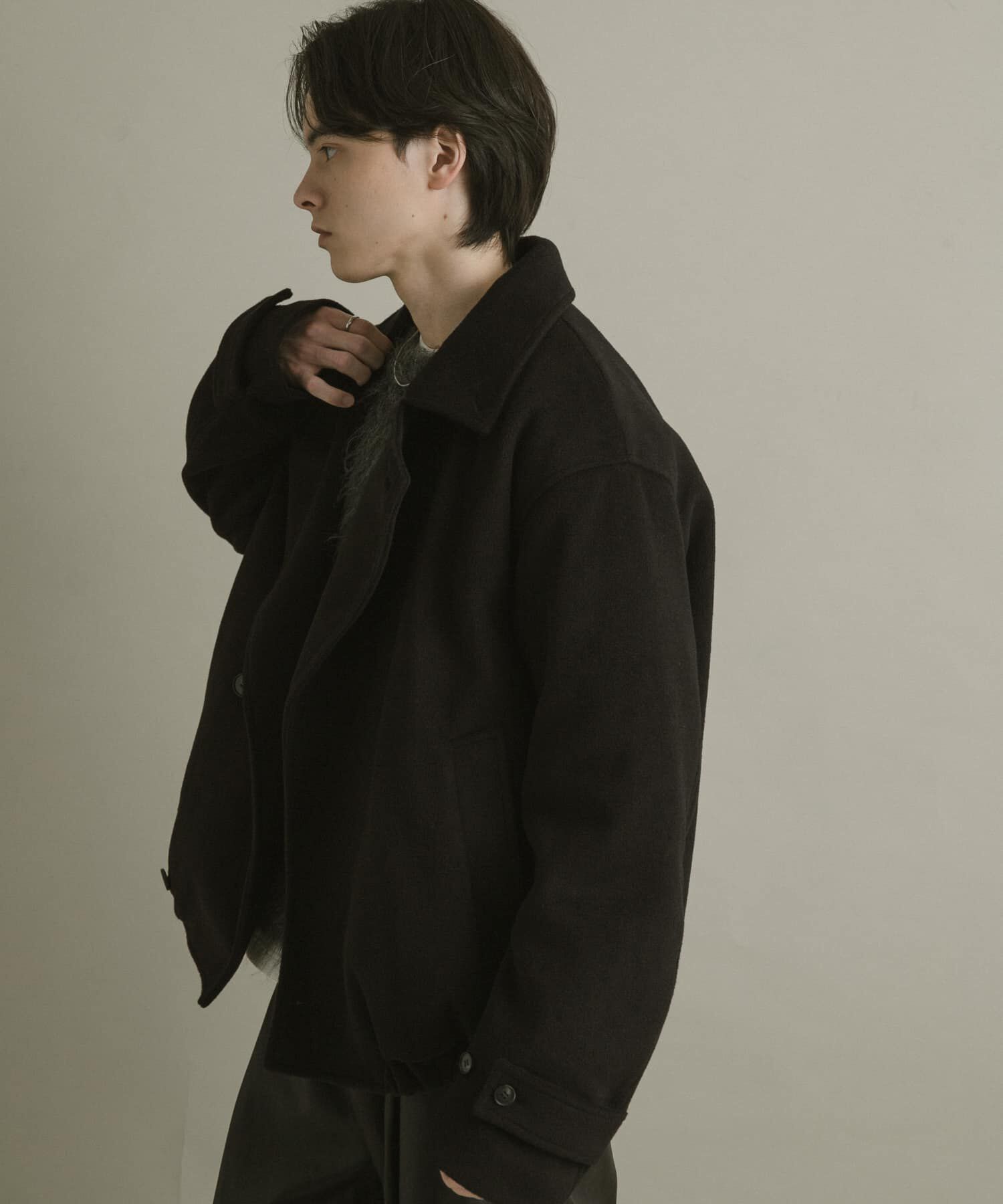 SENSE OF PLACE by URBAN RESEARCH「シャギーダブルスタンドブルゾン」|ブルゾン・スタジャン|