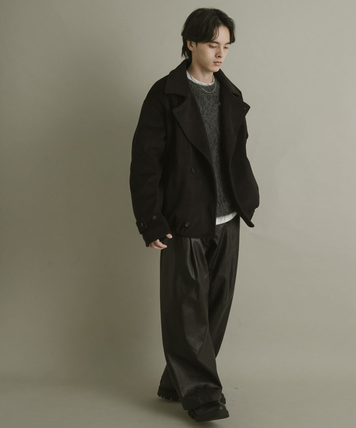 SENSE OF PLACE by URBAN RESEARCH「シャギーダブルスタンドブルゾン」|ブルゾン・スタジャン|