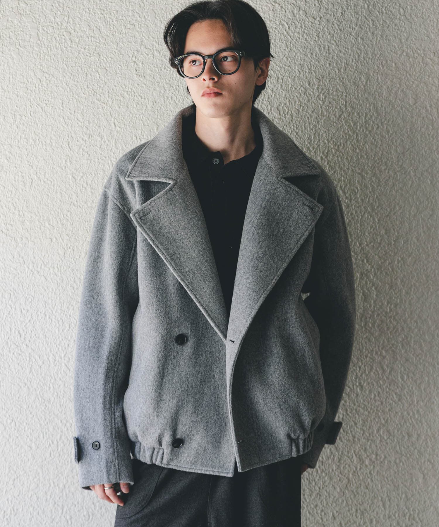 SENSE OF PLACE by URBAN RESEARCH「シャギーダブルスタンドブルゾン」|ブルゾン・スタジャン|