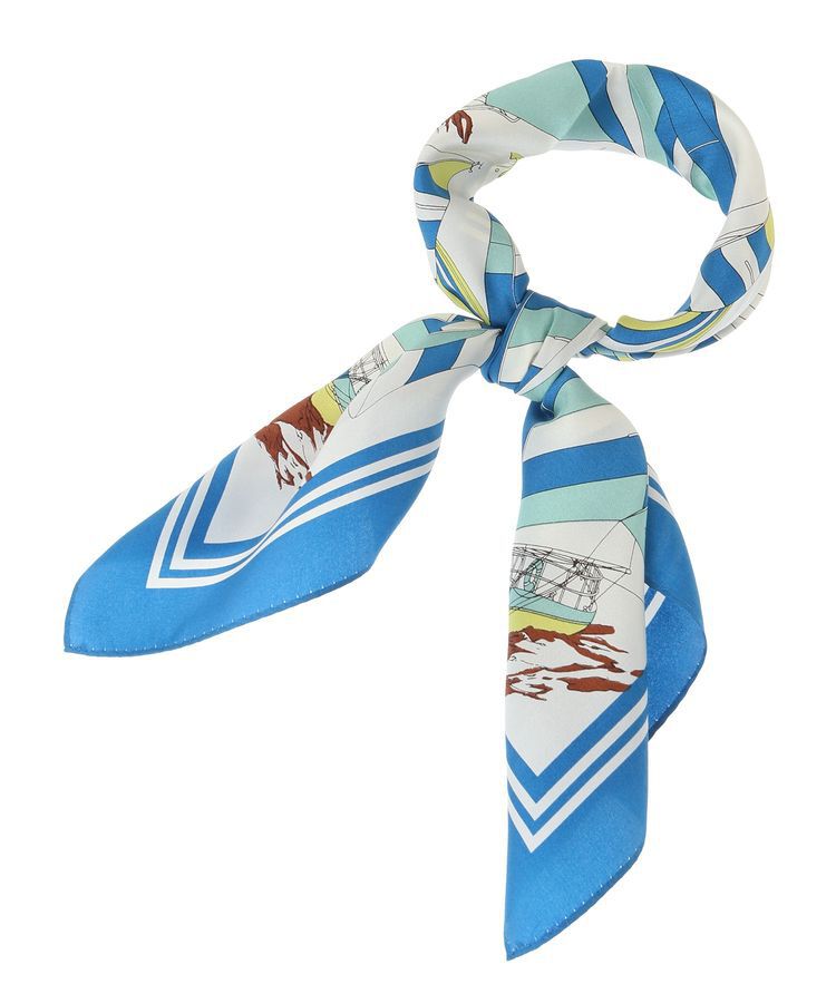 YECCA VECCA「【kakatoo】ヨット柄スカーフ」|バンダナ・スカーフ|