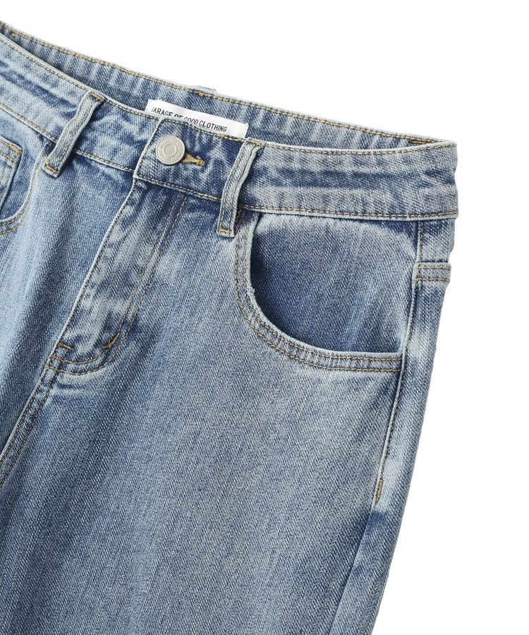 GARAGE OF GOOD CLOTHING「ストレートデニムパンツ」|デニム|