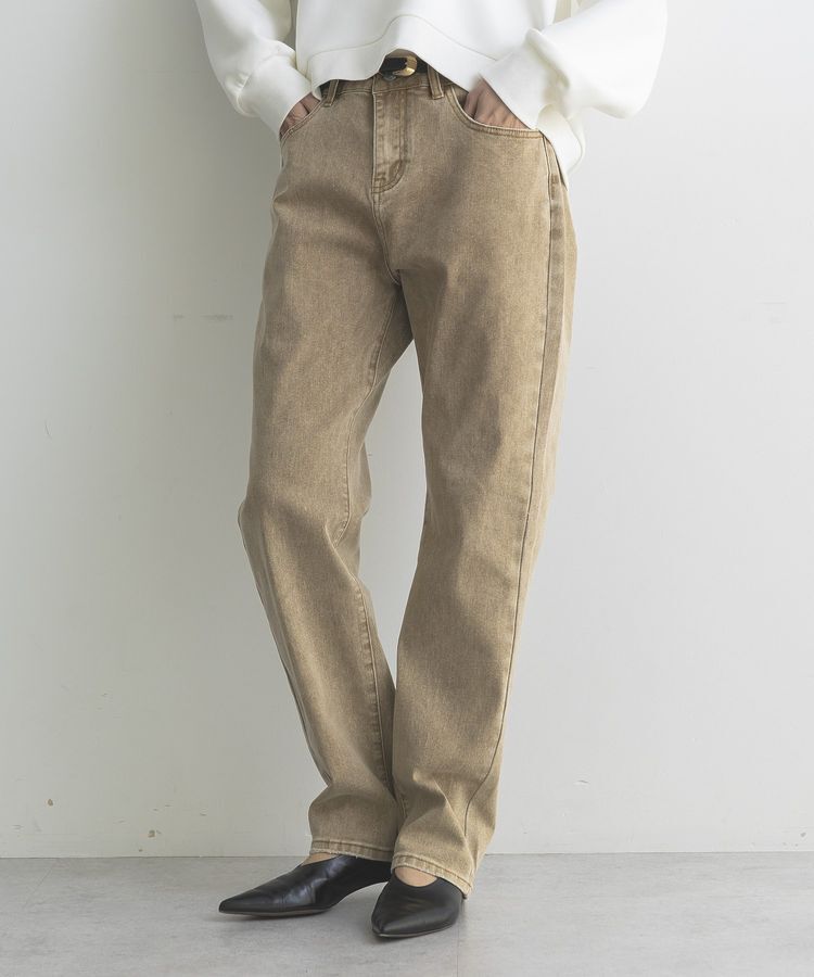 GARAGE OF GOOD CLOTHING「ストレートデニムパンツ」|デニム|Beige