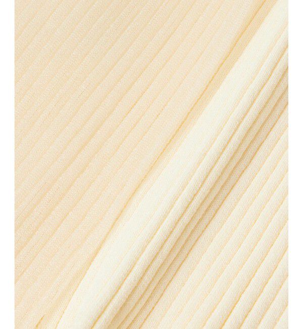 allureville「シアーカフスラウンドネックプルオーバー」|ニット・セーター|