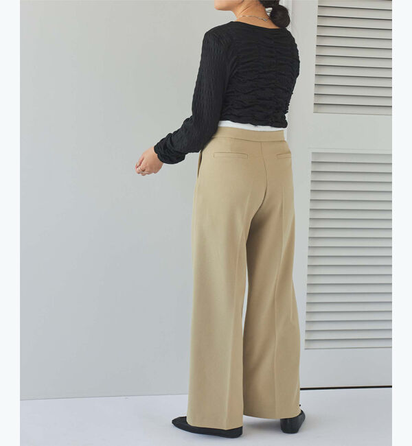 titivate「ロングスリーブシャーリングトップス」|Tシャツ・カットソー|