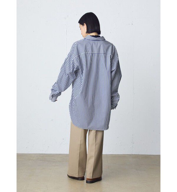 MidiUmi「MidiUmi パターンビッグシャツ」|シャツ・ブラウス|