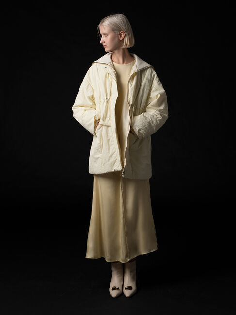 Te chichi「【Atelier Bonheur】サテンロングスカート(セットアップ可)《2025winter catalog item》」|スカート|イエロー