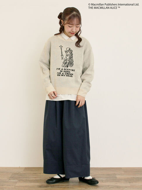 Samansa Mos2「【Alice&times;Samansa Mos2】ジャカードニット」|ニット・セーター|