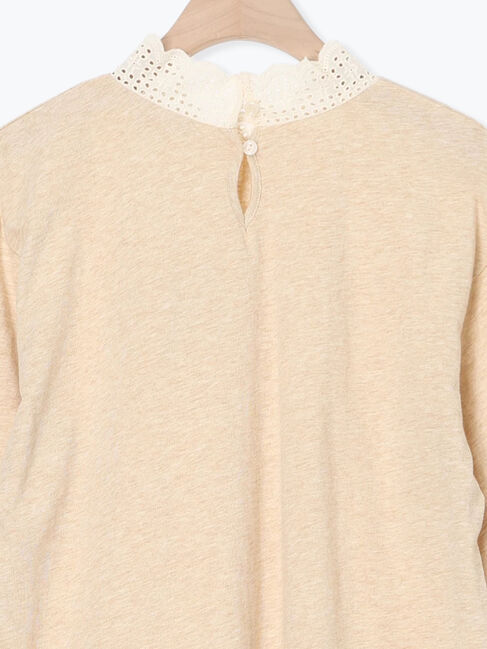 Samansa Mos2「【保温加工】衿レーススタンドネックインナー」|Tシャツ・カットソー|