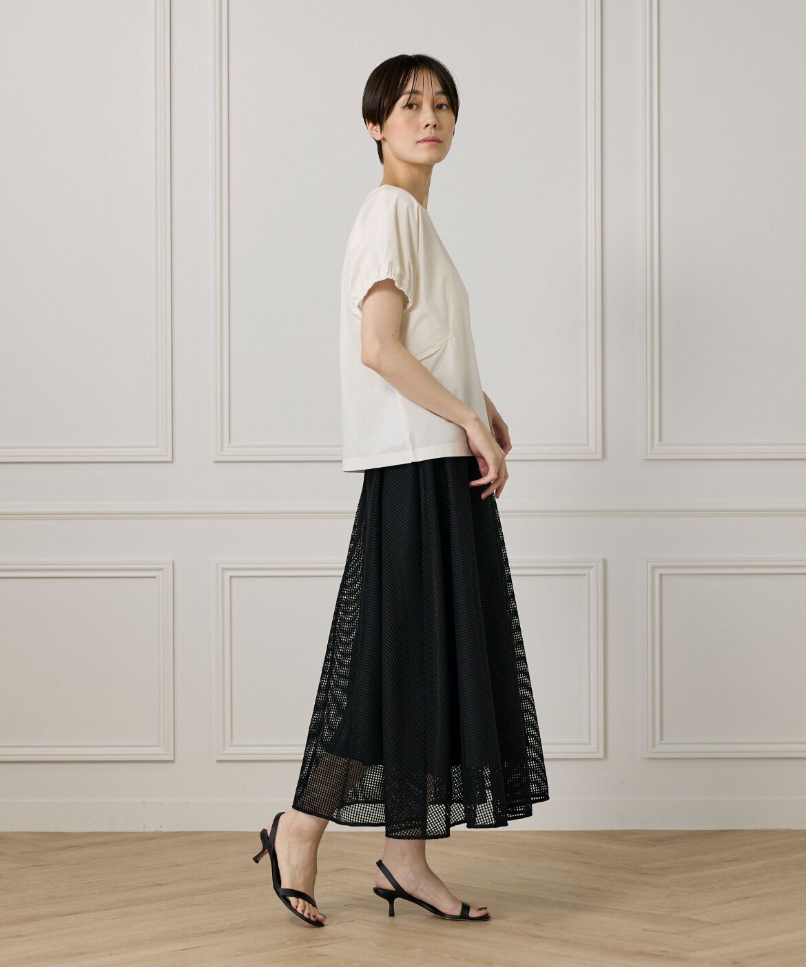 DAY by DAY it&rsquo;s international「キャザースリーブブラウス《撥水加工》」|Tシャツ・カットソー|