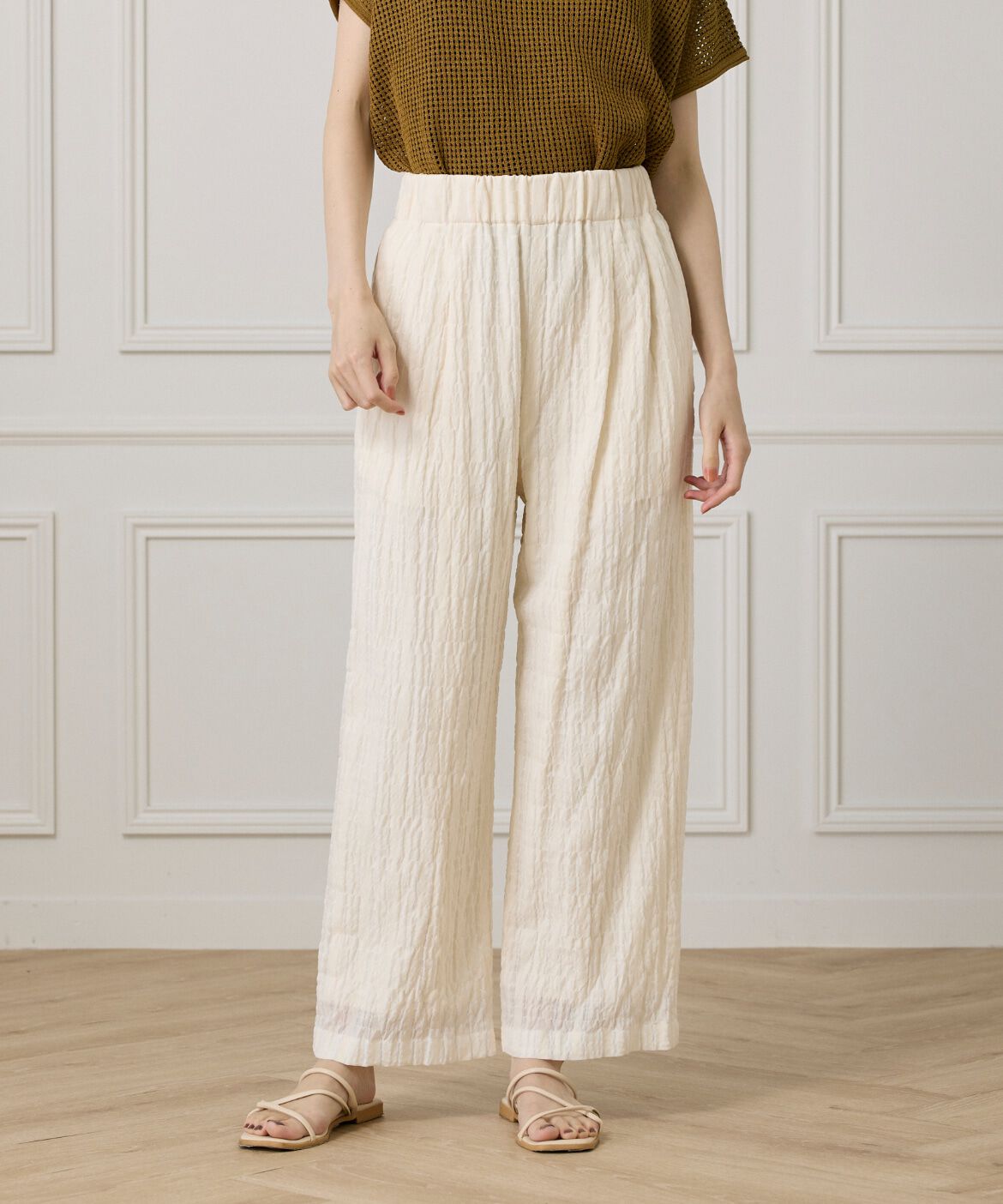 DAY by DAY it&rsquo;s international「シアーチェックイージーパンツ」|その他|