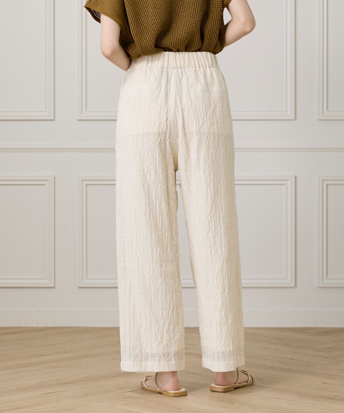 DAY by DAY it&rsquo;s international「シアーチェックイージーパンツ」|その他|