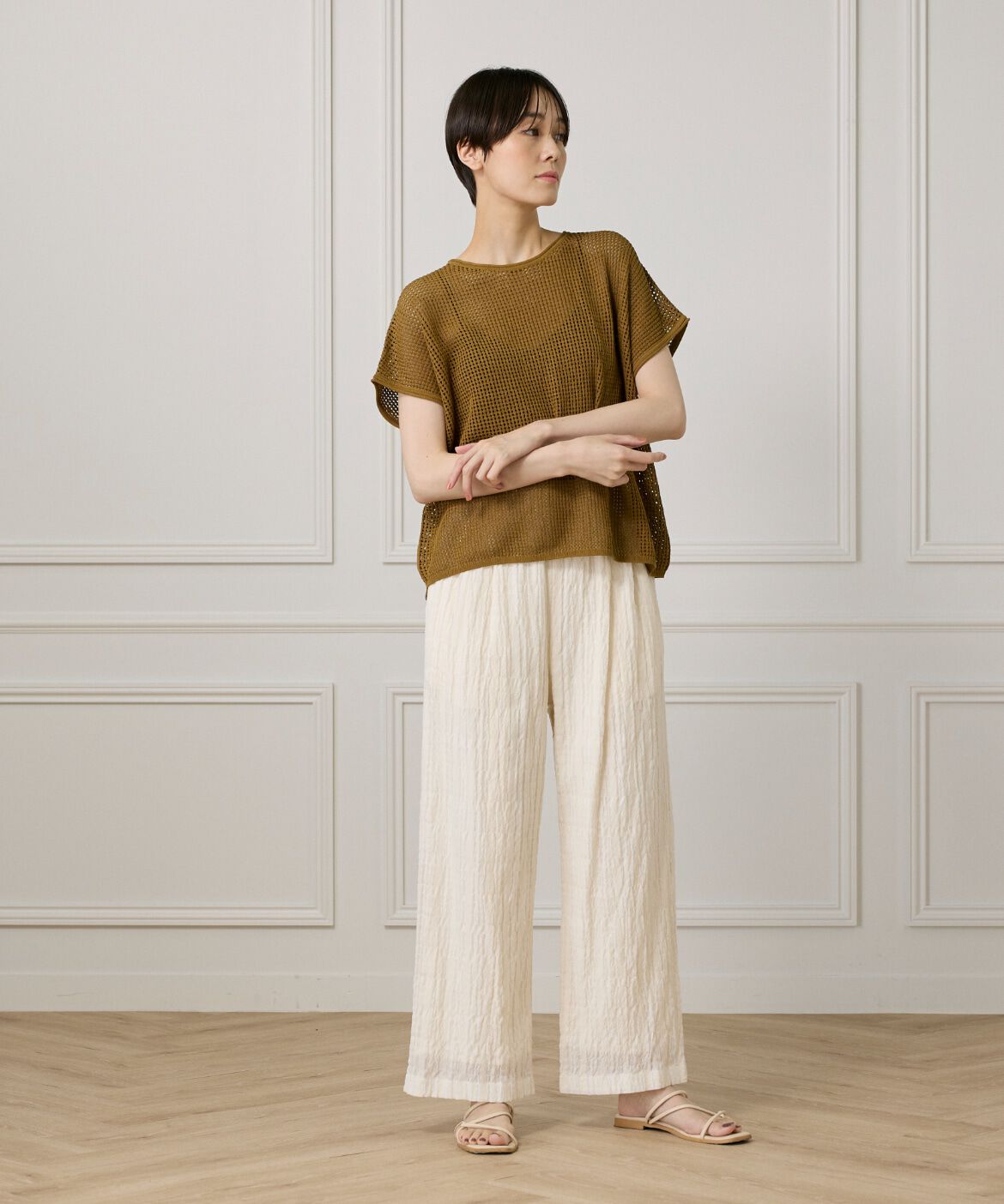 DAY by DAY it&rsquo;s international「シアーチェックイージーパンツ」|その他|