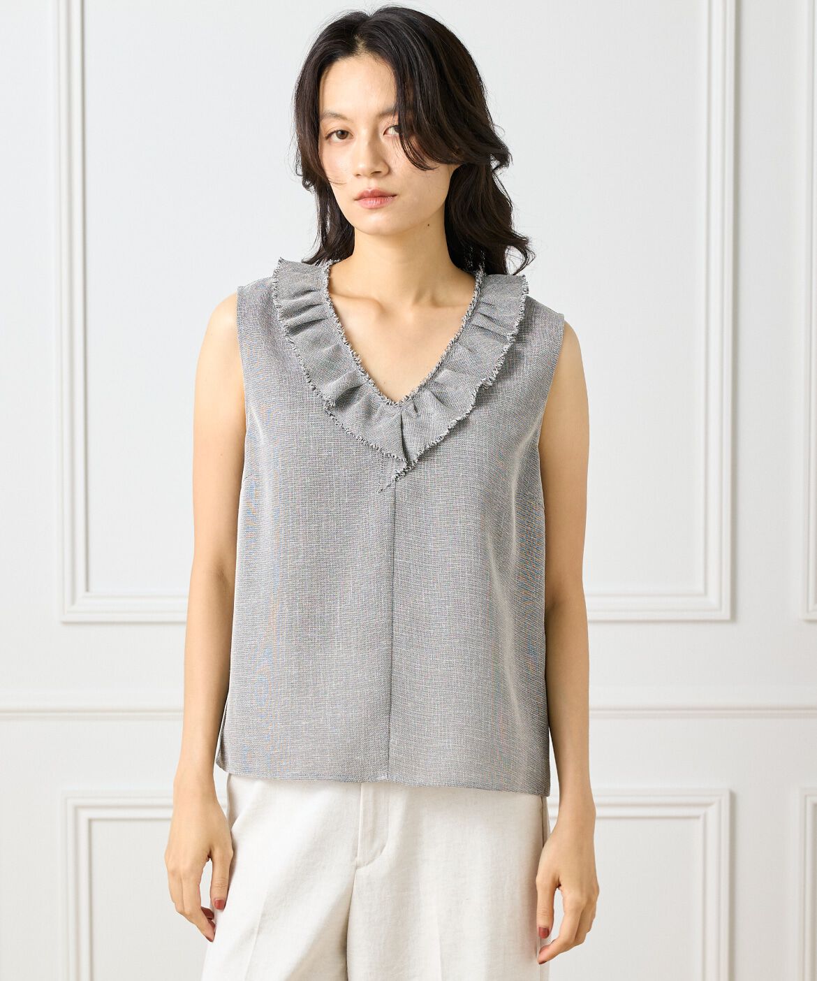 INED「カラミブラウス　」|シャツ・ブラウス|