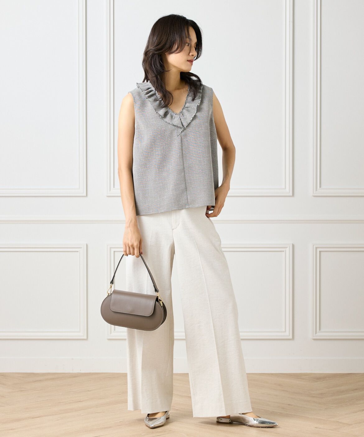 INED「カラミブラウス　」|シャツ・ブラウス|