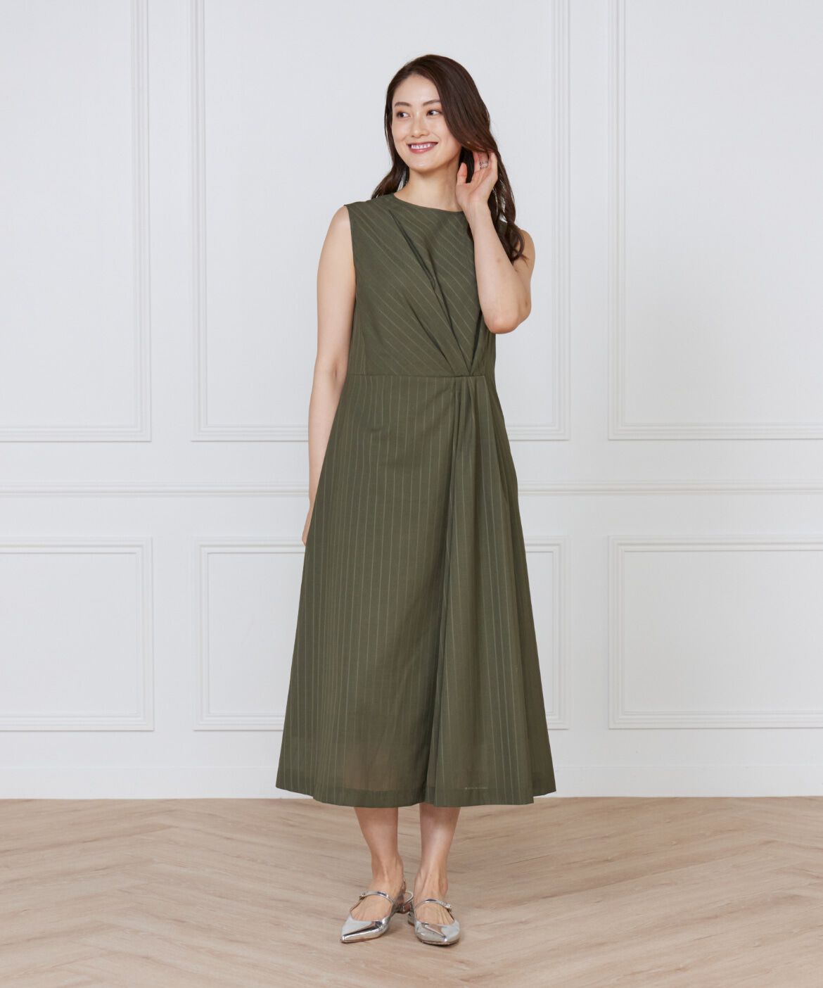 INED「ウエストタックワンピース」|ワンピース|