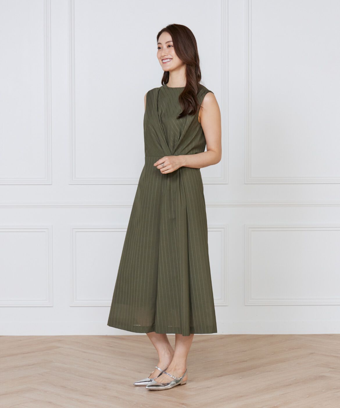 INED「ウエストタックワンピース」|ワンピース|