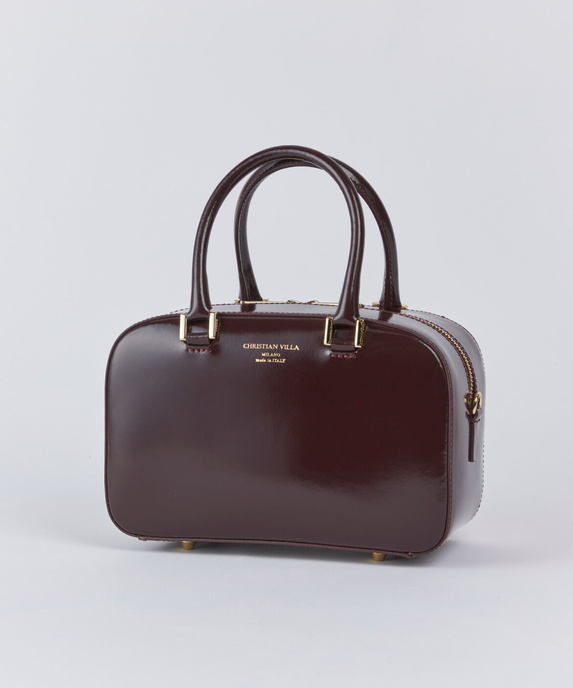 FAVORITE SUKINAMONO「ミニボストンバッグ《CHRISTIAN VILLA》」|ボストンバッグ|ワイン5