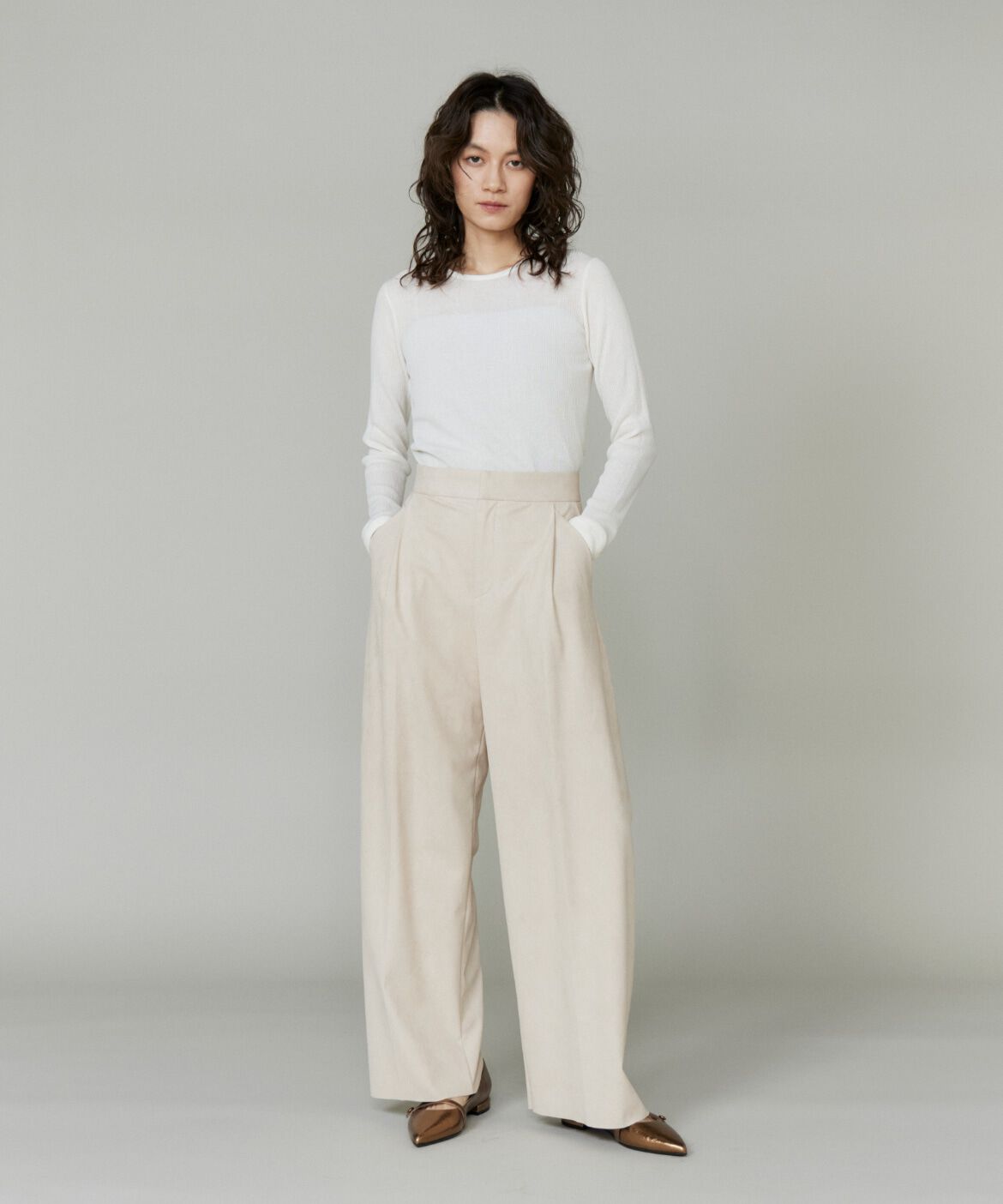 la veille by SUPERIOR CLOSET「シアープルオーバー」|ニット・セーター|