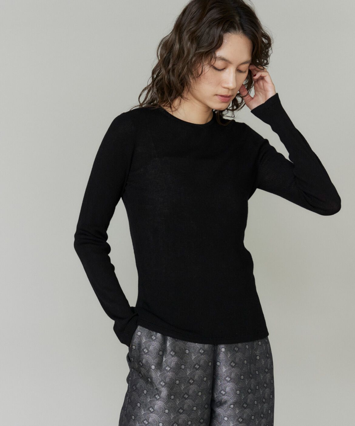 la veille by SUPERIOR CLOSET「シアープルオーバー」|ニット・セーター|