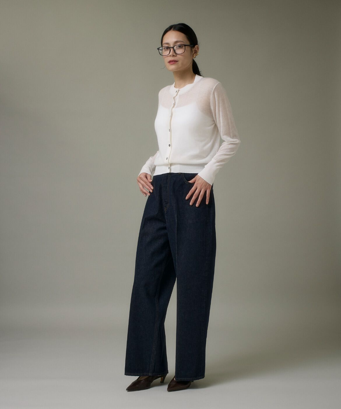 DAY by DAY it&rsquo;s international「クルーネックニットカーディガン《Melty air wool》」|カーディガン|