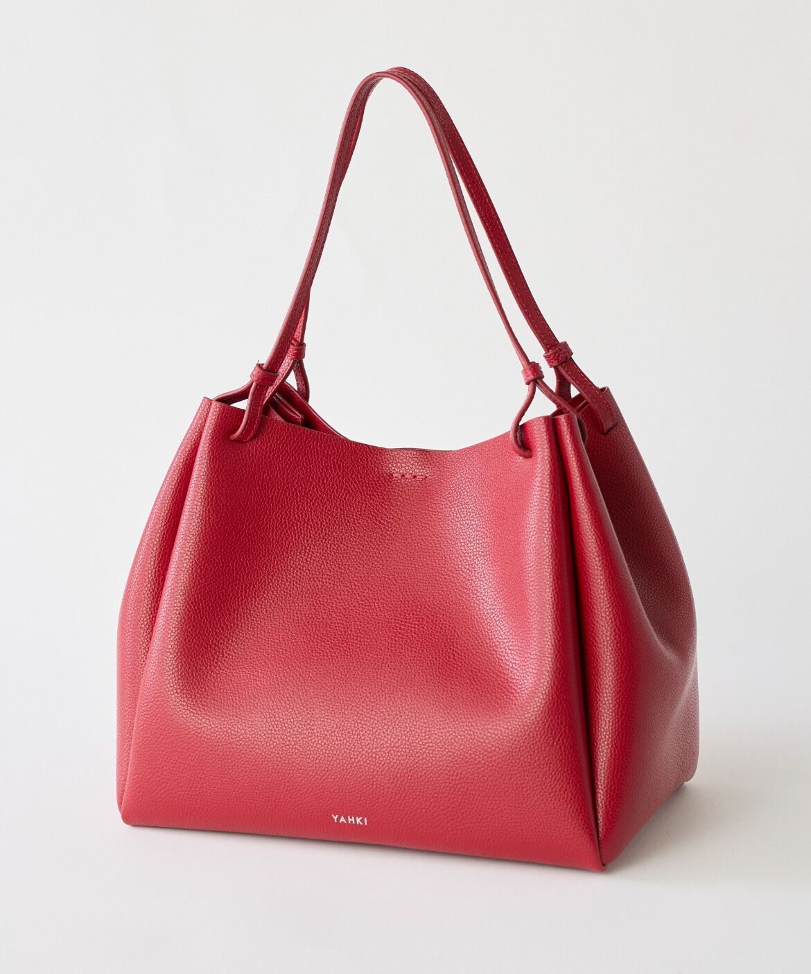 FAVORITE SUKINAMONO「SOFT SHRINK レザートートバッグ《YAHKI》」|トートバッグ|レッド