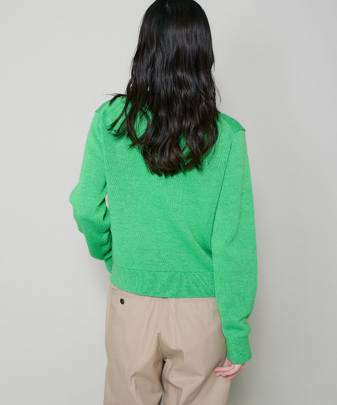 DAY by DAY it&rsquo;s international「和紙ウールクルーネックカーディガン」|カーディガン|