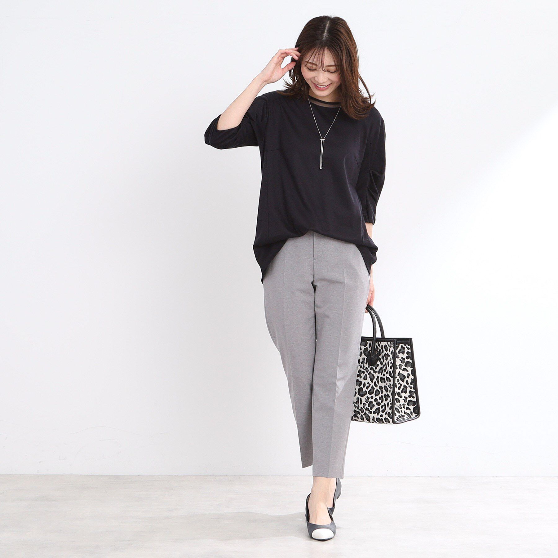 Reflect「【WEB先行カラーあり／私のパンツ／撥水／マシンウォッシュ可／雨の日も安心】ベーシックパンツ」|その他|