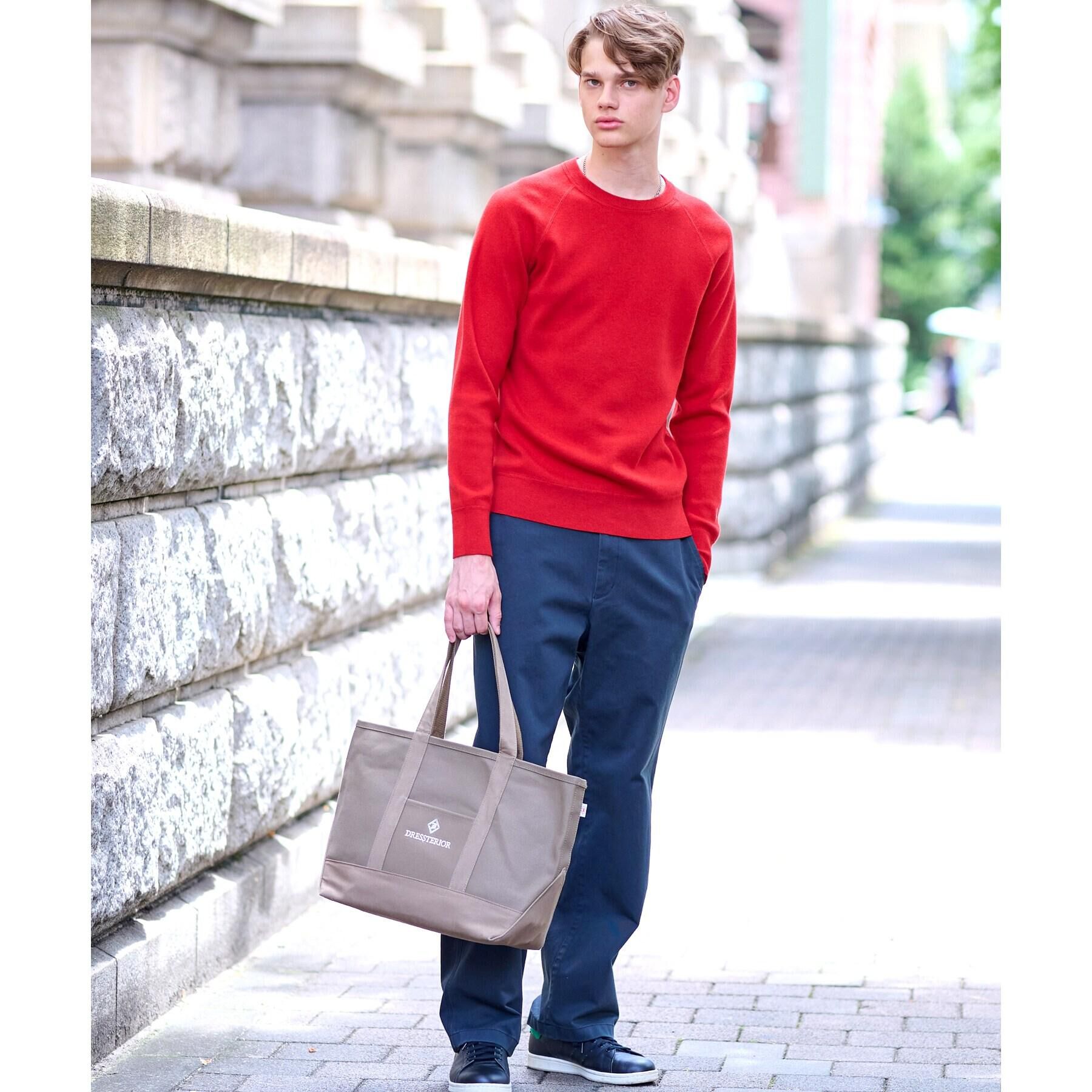 DRESSTERIOR「ウォッシャブル コットンカシミヤスムースニット」|ニット・セーター|