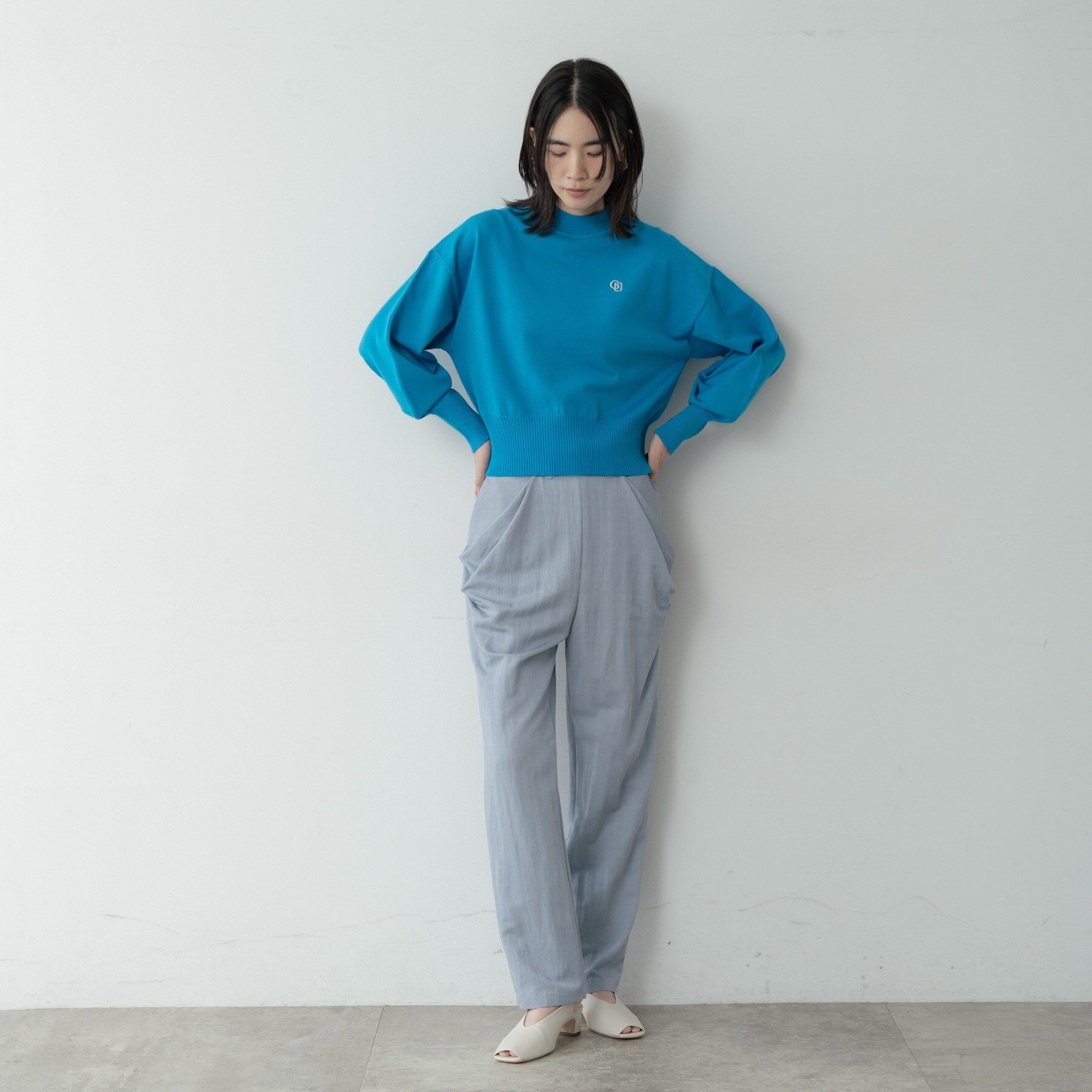 GALLEST「Timeless｜フォルムロゴニット」|ニット・セーター|