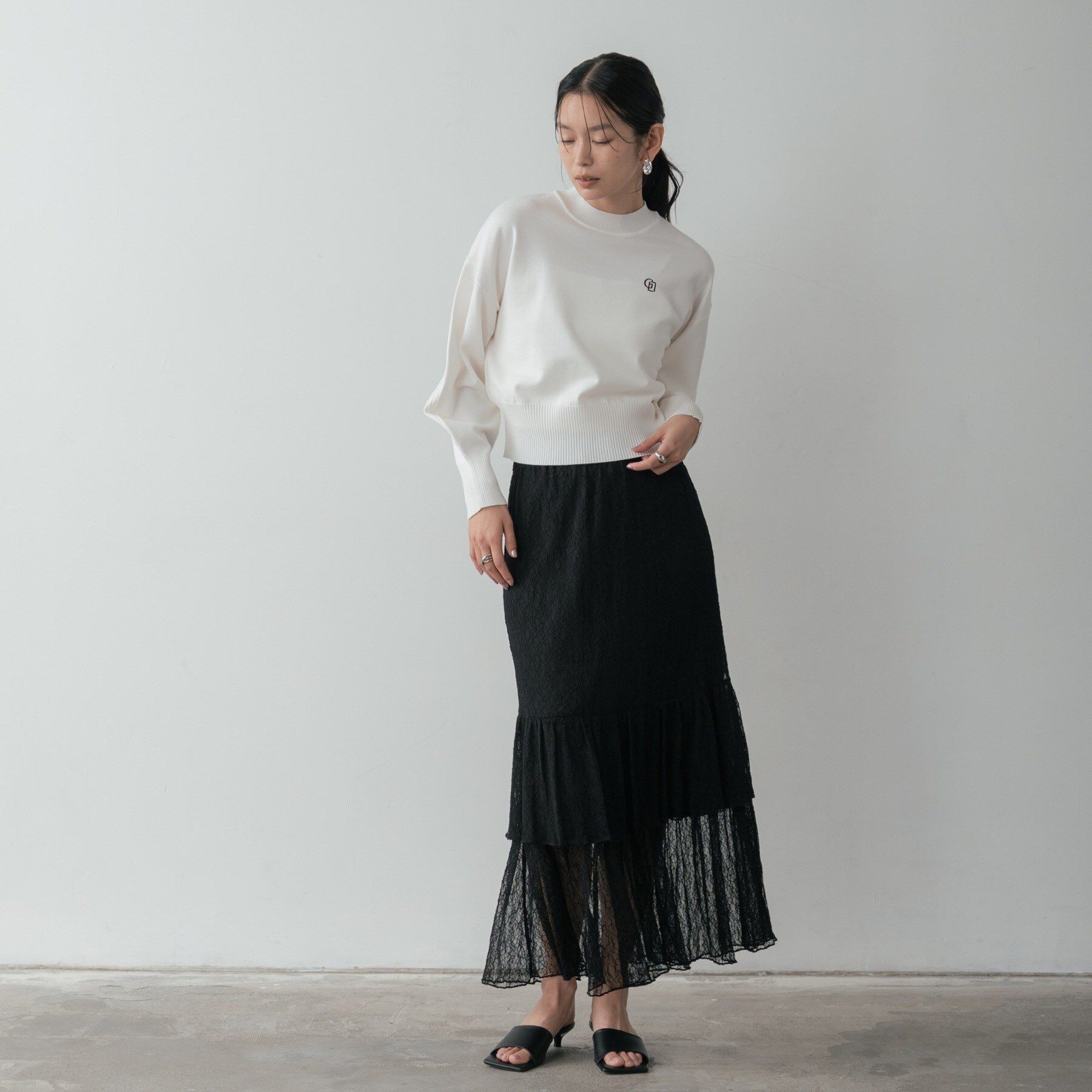 GALLEST「Timeless｜フォルムロゴニット」|ニット・セーター|