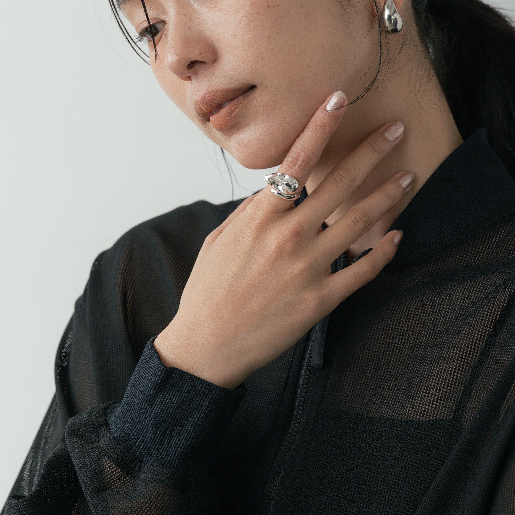 GALLEST「【LAPUIS】Oyster ring」|リング|シルバー(006)