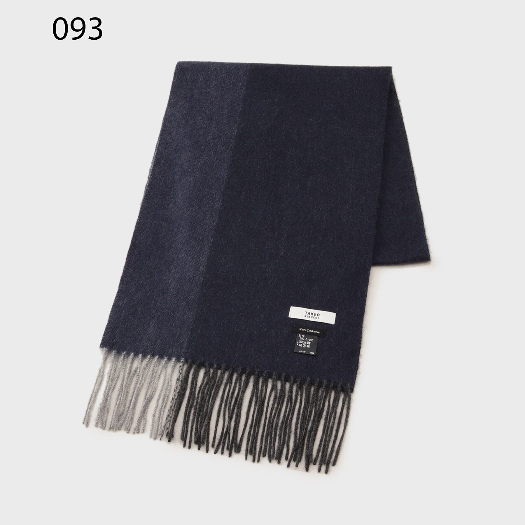 TAKEO KIKUCHI「【カシミヤ100%】パネル カシミヤマフラー」|ストール|