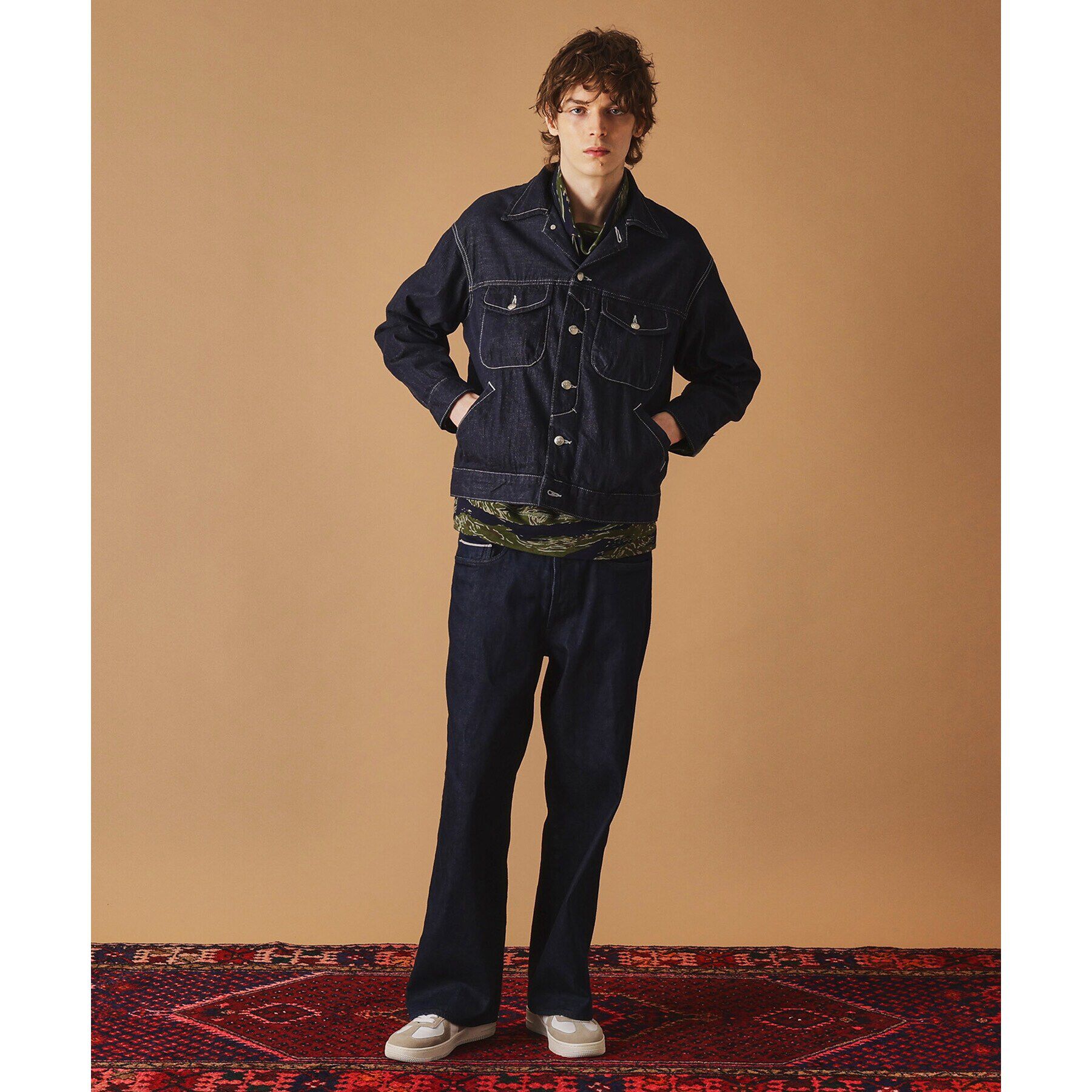 40CARATS&525「【Sサイズ～】迷彩プリントオフタートル」|Tシャツ・カットソー|