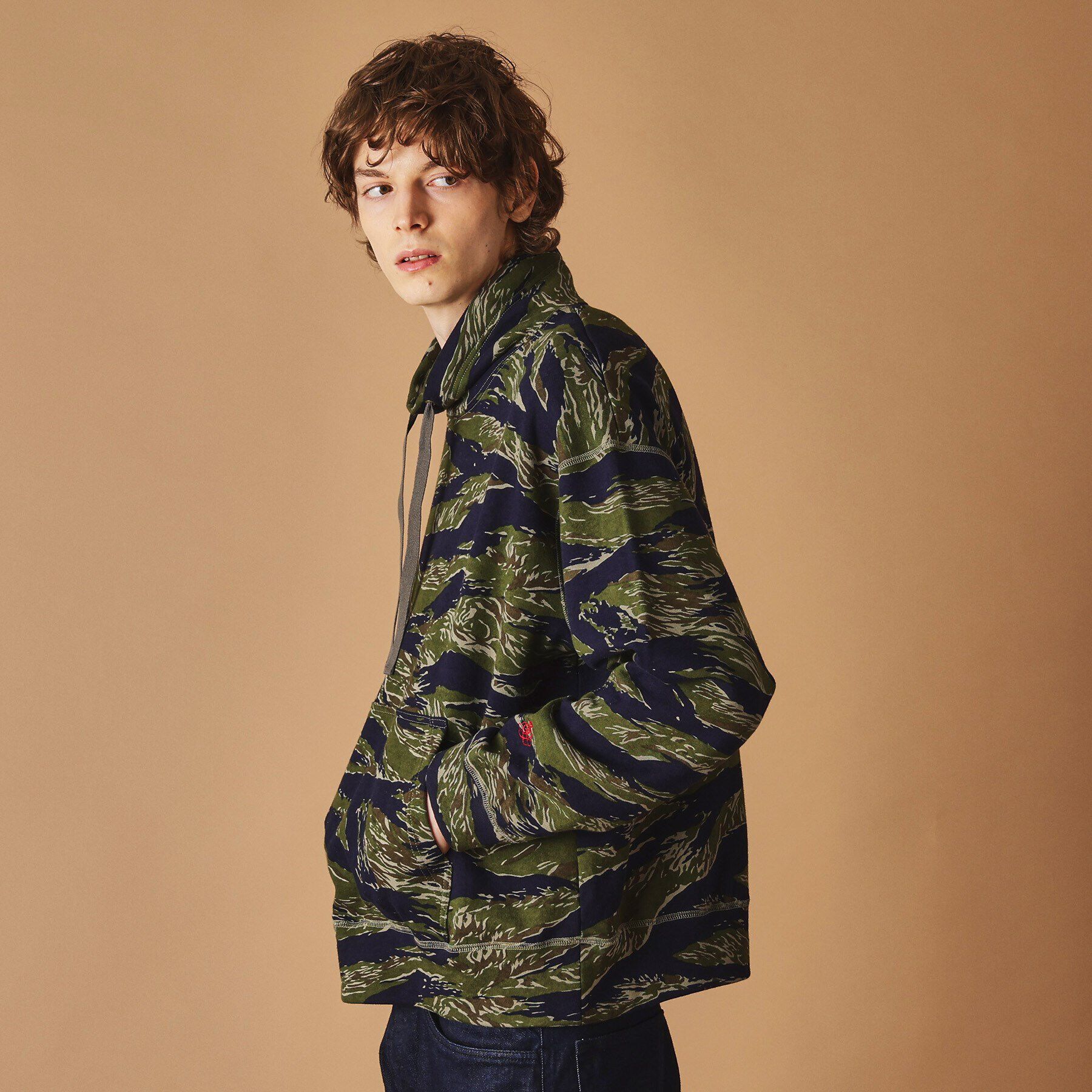 40CARATS&525「【Sサイズ～】迷彩プリントオフタートル」|Tシャツ・カットソー|