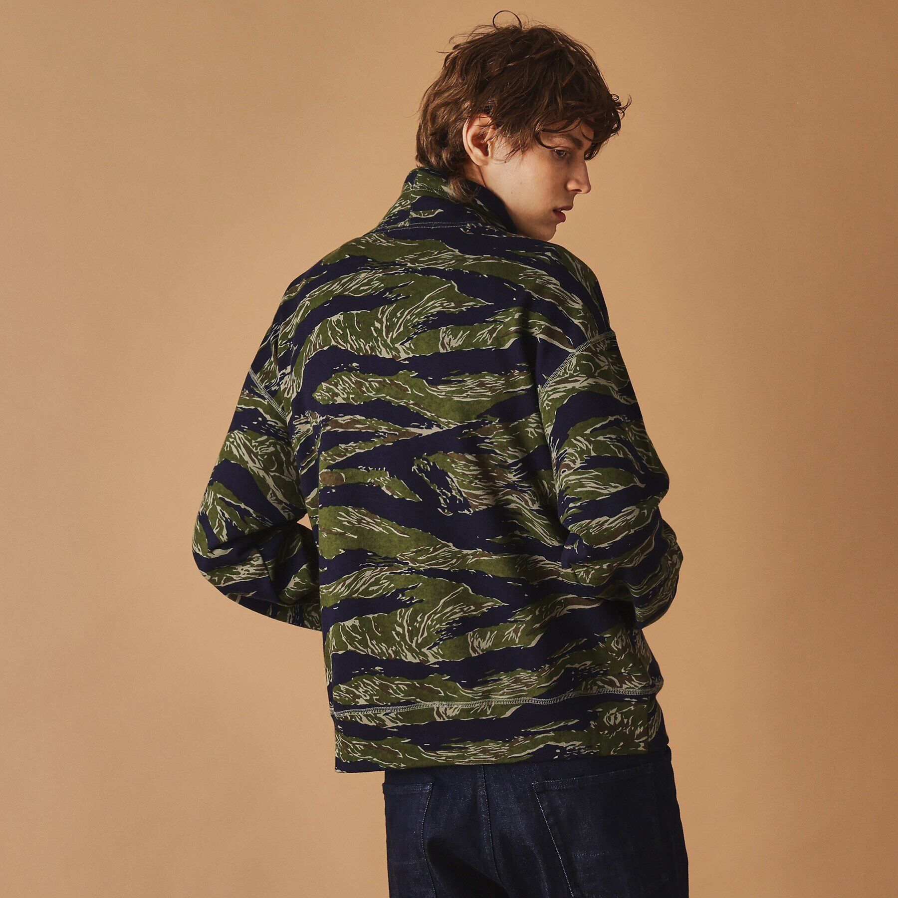 40CARATS&525「【Sサイズ～】迷彩プリントオフタートル」|Tシャツ・カットソー|