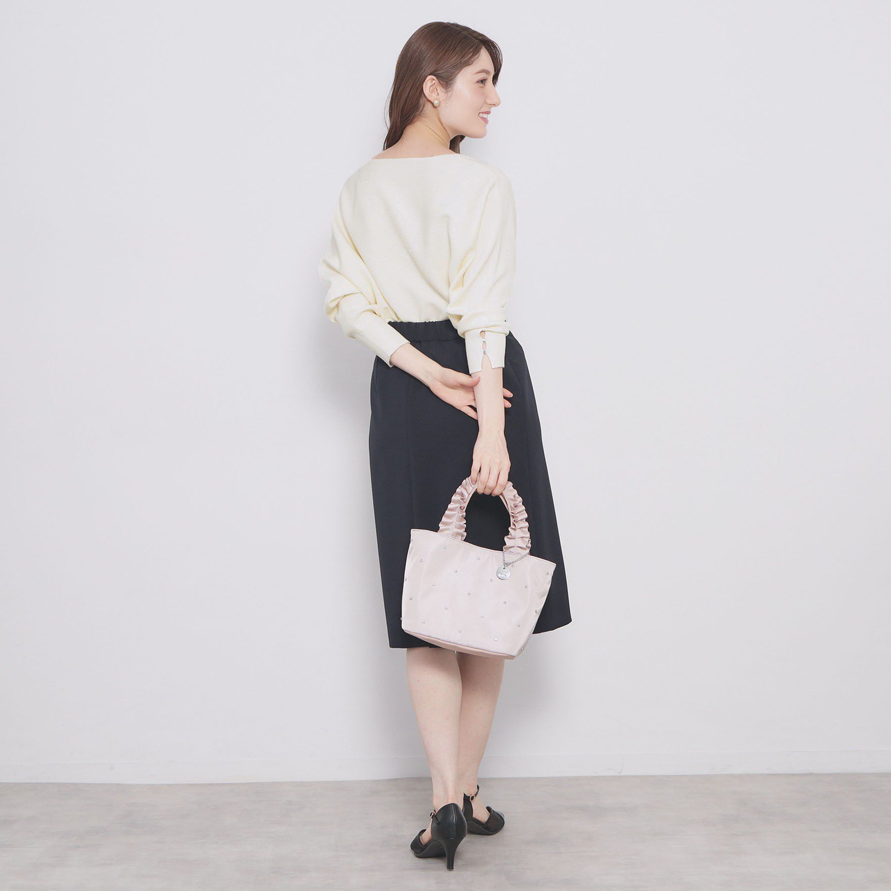 index「ドルマンリブニット【洗濯機OK/抗ピル】」|ニット・セーター|