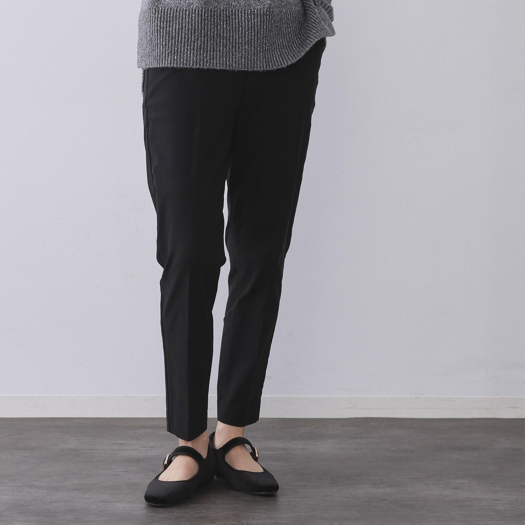 OPAQUE.CLIP「裏起毛ハイストレッチイージーテーパードパンツ【洗濯機OK】」|その他|