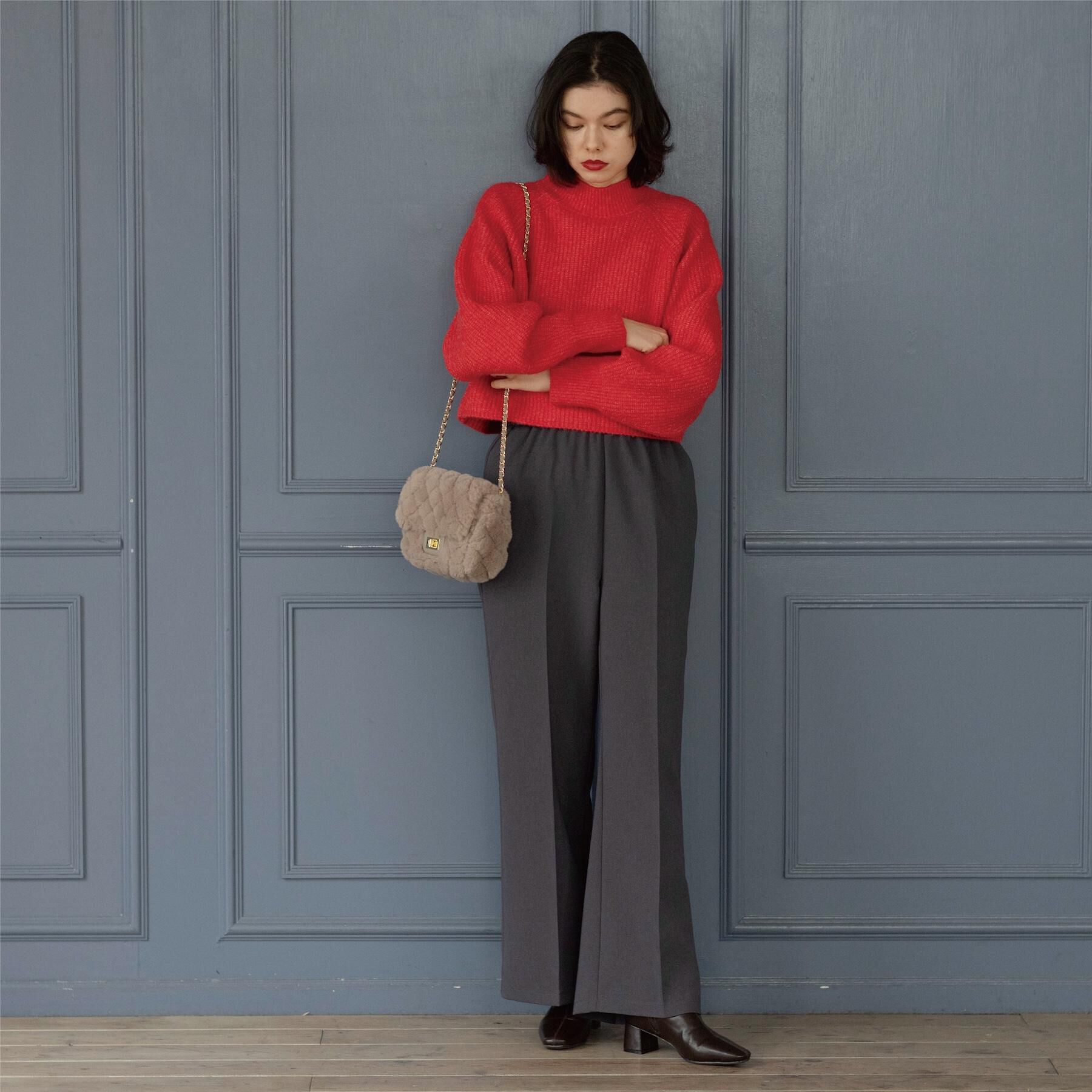 OPAQUE.CLIP「イージーフレアパンツ【洗濯機OK】」|その他|