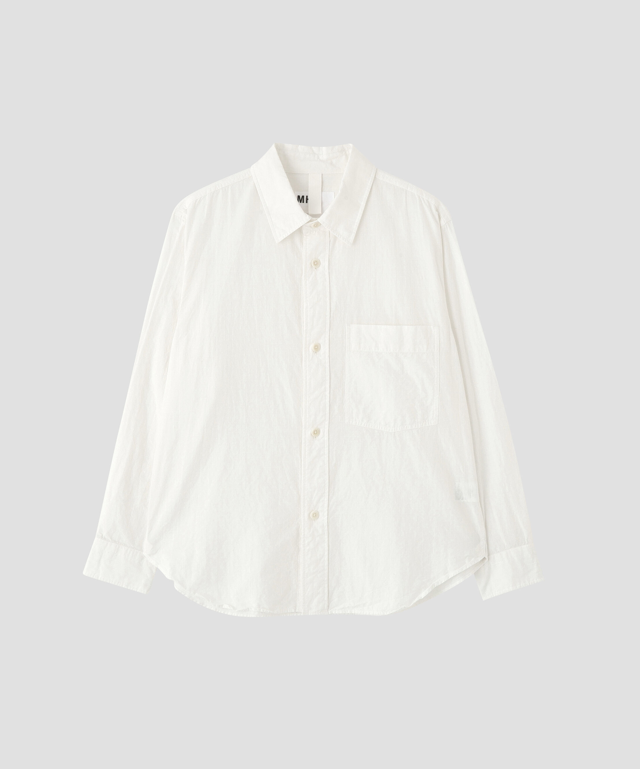 MHL.「TINY GINGHAM COTTON SHIRT」|シャツ・ブラウス|