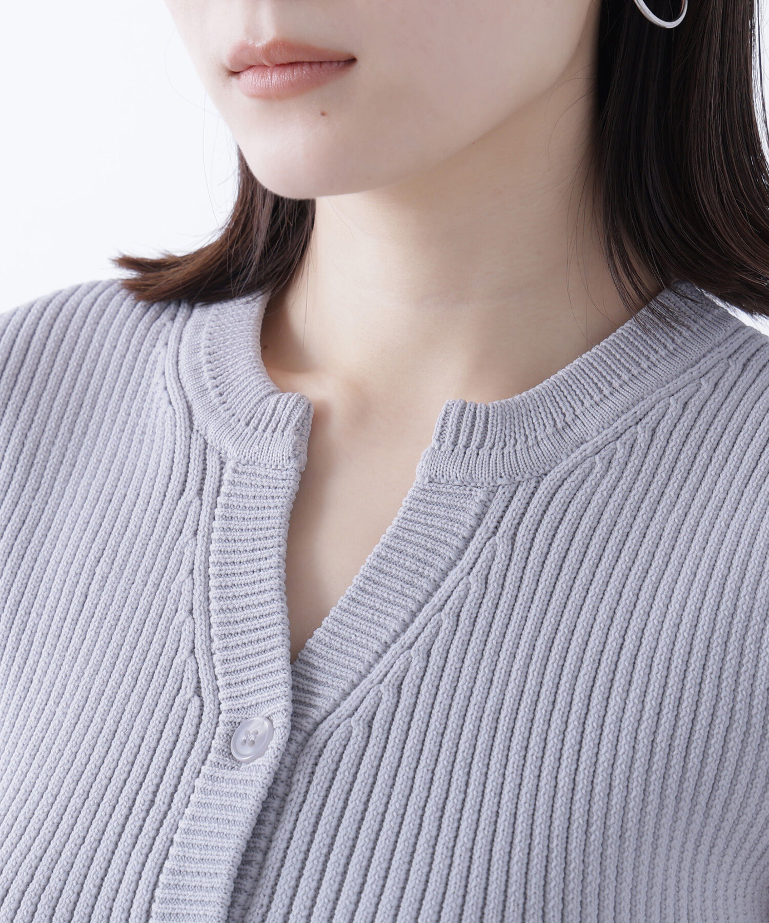  「2wayドッキングペプラムベスト」|ニット・セーター|