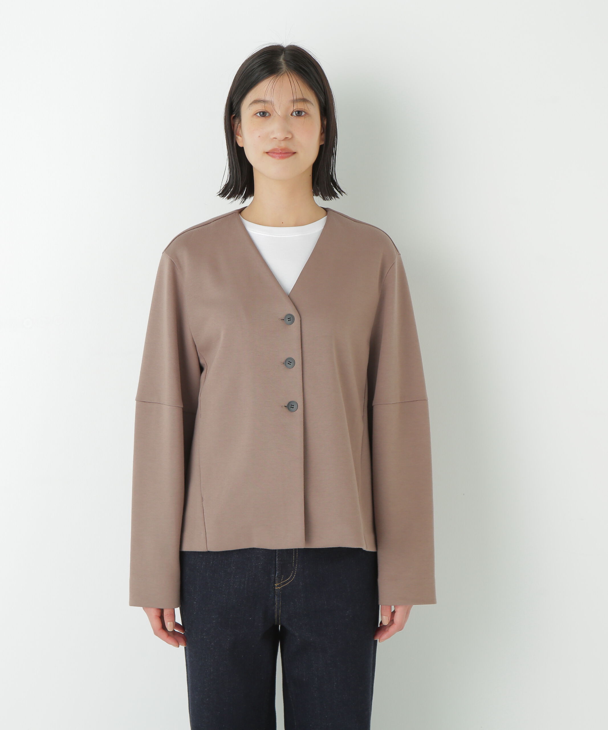  「◆ダンボールＶネックカーディガン」|Tシャツ・カットソー|